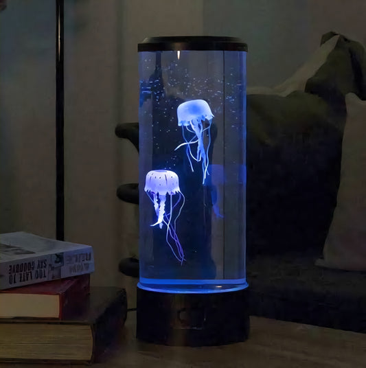 Lampara De Medusas Flotantes en agua Y Luces Led
